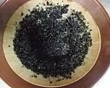 重ね豚肉の黒ゴマソース作り方1写真