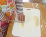 子どもと一緒に作る★バナナカップケーキ★作り方2写真