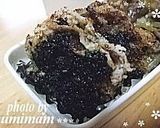 重ね豚肉の黒ゴマソース作り方8写真