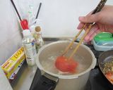 トマトと新玉ねぎのパスタ作り方2写真