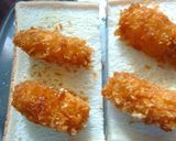 リメイク*とんかつ×玉葱のトースト作り方3写真