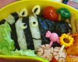 キャラ弁*がおがおぶー！しまうまさん弁当作り方5写真
