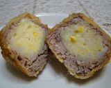 牛肉のコロコロ包み揚げ作り方4写真