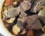 安い牛バラ肉で柔らかデミグラ煮込み作り方8写真
