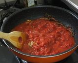 豚バラ肉で！アマトリチャーナ風パスタ作り方7写真