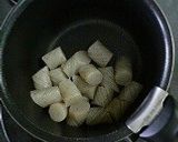 こんにゃくとレンコンの土佐煮作り方3写真