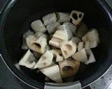 こんにゃくとレンコンの土佐煮作り方4写真