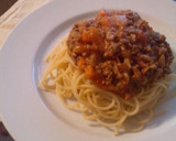 トマトを５個使ってミートソーススパゲティ作り方7写真