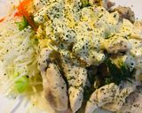 鶏肉＆ピーマンの炒めもの●たるたるソース作り方4写真
