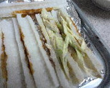 簡単一品★　ちくわのマヨネギ乗せ焼き作り方4写真