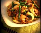 簡単いんげん新玉ねぎチャンプルースパム入作り方5写真