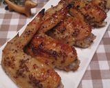 粒マスタード風味☆鶏の手羽先の塩麹焼き作り方3写真