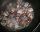 アサリの酒蒸しニンニク風味作り方1写真