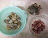 豪華パスタ☆春の魚介のペスカトーレ作り方3写真