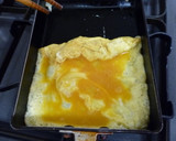 とろ～り❤コーンマヨチーズの卵焼き作り方3写真