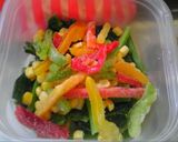 ♦満腹朝食!レンジで即席★具沢山キッシュ作り方1写真