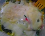 ♦満腹朝食!レンジで即席★具沢山キッシュ作り方3写真