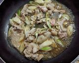 豚肉と長ネギの醤油風味パスタ♪作り方4写真