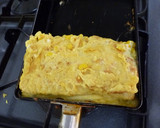 とろ～り❤コーンマヨチーズの卵焼き作り方5写真