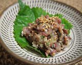 鰯のなめろうとさんが焼き作り方4写真
