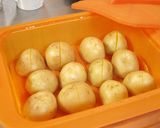 新じゃがのまるごとポテトグラタン作り方2写真
