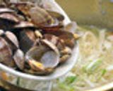 韓国料理ーアサリのカルクッス作り方6写真