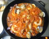 豪華パスタ☆春の魚介のペスカトーレ作り方10写真