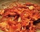 韓国料理ーたらこ入りキムチチゲ作り方1写真