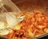 韓国料理ーたらこ入りキムチチゲ作り方2写真