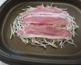 もやしと豚肉の簡単蒸し作り方1写真