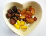 * 甘納豆と栗 ❤ 和風リュスティック♪作り方1写真