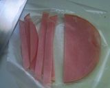ハム卵焼き作り方1写真