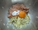 ふんわり！生みたて卵風・鶏つくね作り方2写真