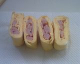 ハム卵焼き作り方5写真