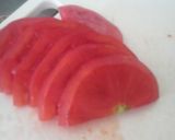 トマトと新玉ねぎサラダ作り方1写真