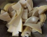 筍と鶏肉の煮物作り方2写真