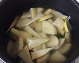 筍と鶏肉の煮物作り方5写真
