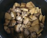 筍と鶏肉の煮物作り方11写真