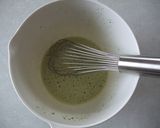 蒸しパン☆グリーンティーと甘納豆で☆作り方1写真