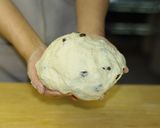 パリパリふわふわ♡ ̑̑ฅレーズンパン作り方20写真