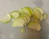 じゃがいもと玉ねぎとひき肉で✳︎オムレツ作り方1写真