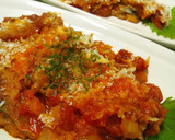 さんまのトマト煮込み☆パン粉焼き風作り方5写真
