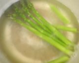 豚肉と新玉ねぎのケチャップ味アスパラ添え作り方3写真