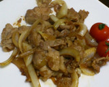 ●冷凍食品～豚のしょうが焼き～作り方3写真