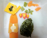 キャラ弁★仮面ﾗｨﾀﾞｰﾌｫｰｾﾞ（全身作り方4写真