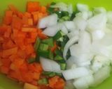 野菜たっぷり♪チンする簡単たまご焼き作り方1写真
