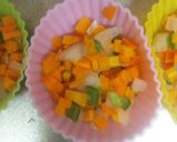 野菜たっぷり♪チンする簡単たまご焼き作り方4写真
