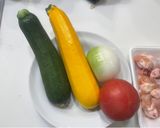 【ホットクック】夏野菜のミネストローネ作り方1写真