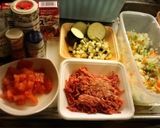なすのミートソースパスタ★野菜たっぷり作り方1写真