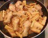 筍と手羽元の甘辛しっかり味つけ作り方4写真
